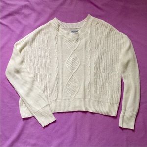 COPY - To- Go Price!!!! NWOT❗️Arizona White Knitted Sweater in White